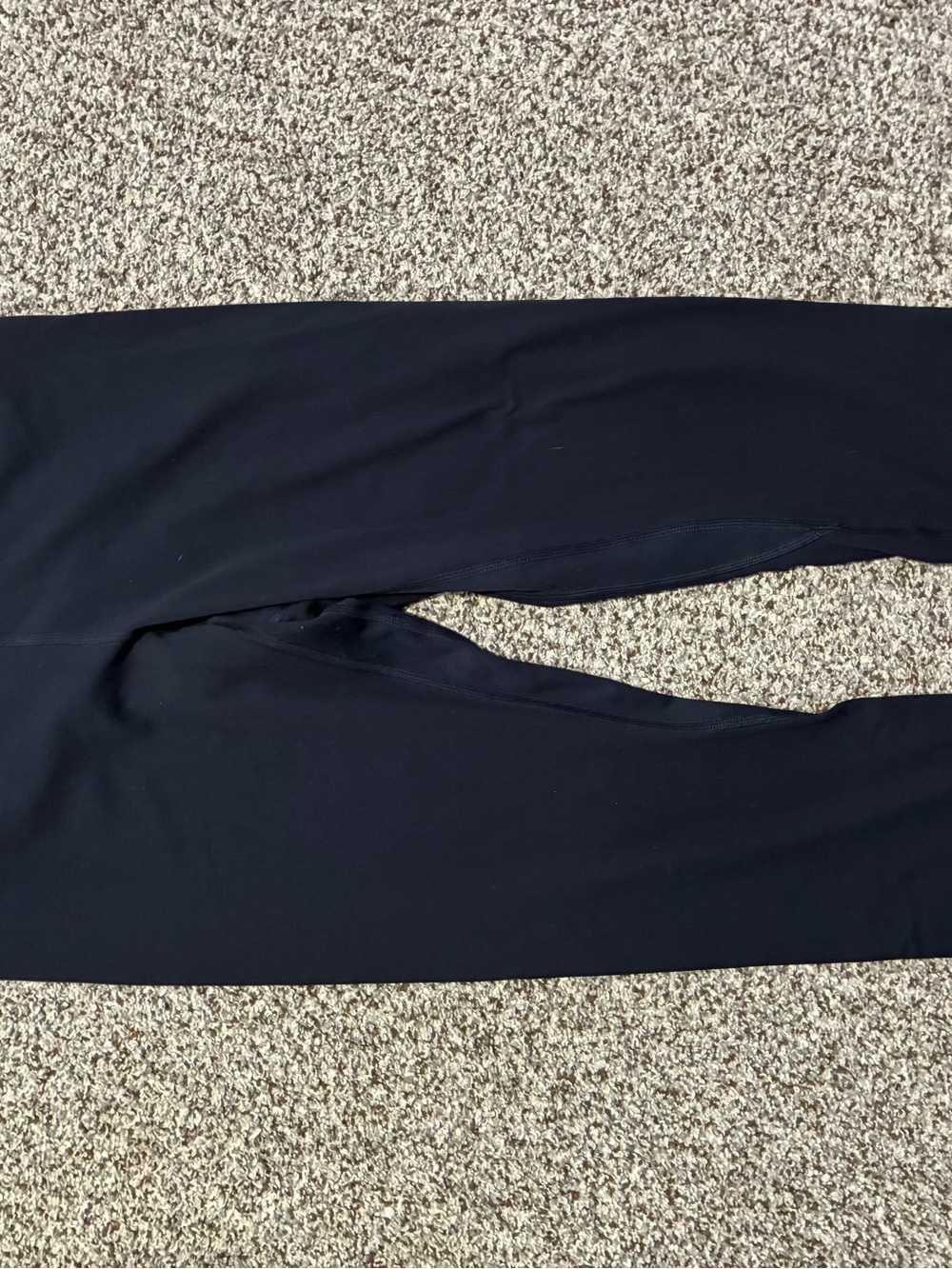 lululemon navy woman’s buttery soft leggings with High Waist - Picture 2 of 3